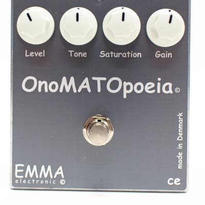 EMMA Electronic OnoMATOpoeia OM-1 Booster Overdrive Guitar Effect Pedal - NEW image 2