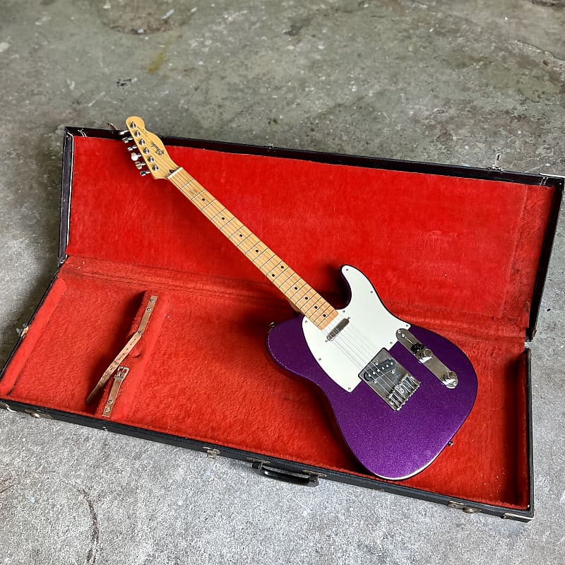 MIJ Fender Telecaster c 1995 custom Purple sparkle ORIGINAL vintage Japan  tl52 STD ox