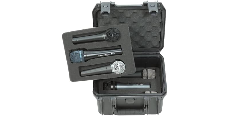 SKB iSeries Injection Molded Case with Foam for (6) Mics image 1
