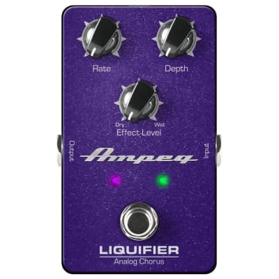 Ampeg Liquifier コーラスエフェクター Ampeg Launches Liquifier Chorus & Opto Comp Pedals - Premier