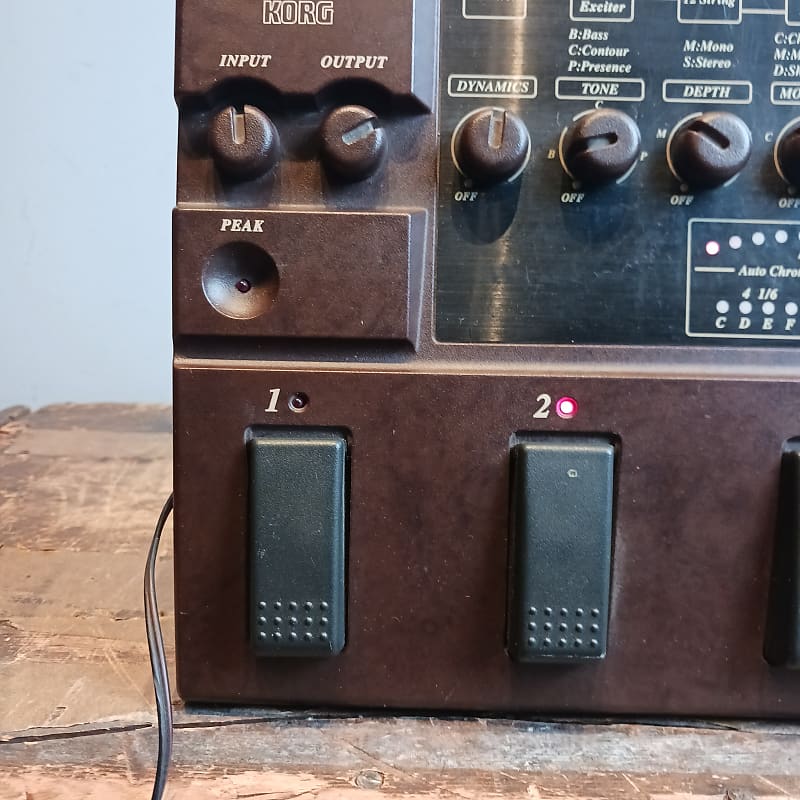 KORG G2 アコースティック KORG ToneWorks G2 ACOUSTIC GUITAR PROCESSOR Used with Manual