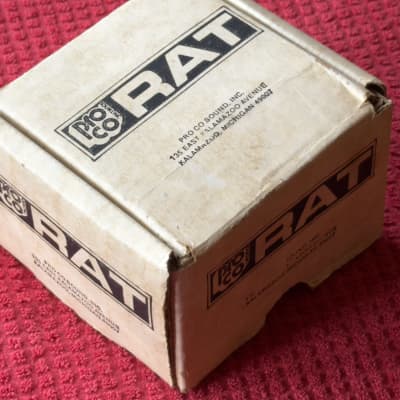 ProCo Small Box RAT 1984 - 1988 | Reverb Canada