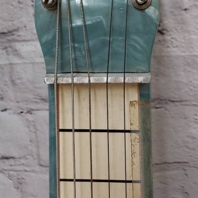 1950s Magnatone 'Mother-of-Toilet' Varsity Amplifier and Lap Steel w/Case image 8