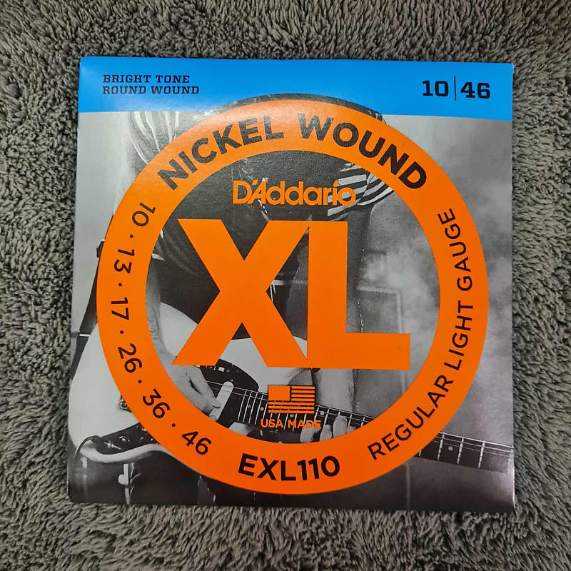 D'Addario EXL110 1046 Electric Guitar Strings Reverb