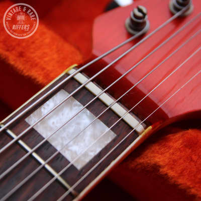 (Video) *All Original* 1969 Fender Jaguar Candy Apple Red, Rosewood Fretboard, Block Inlays w/OHSC, Case Candy | Rare Custom Colour Offset Vintage Guitar image 10