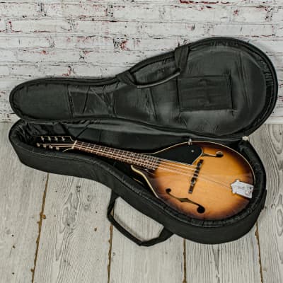 Kentucky - KM-160 - Teardrop A-Style Mandolin, Sunburst, w/ Soft Case - x0431 - USED image 13