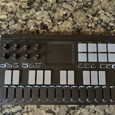 Korg nanoKEY Studio Mobile MIDI Controller Keyboard Black | Reverb