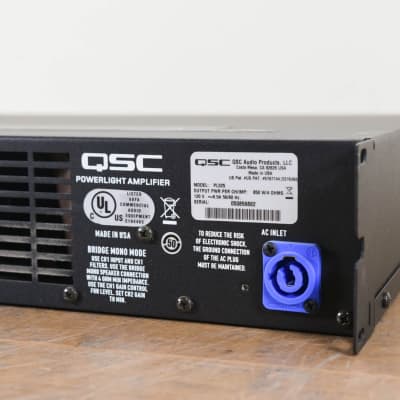 QSC PL325 Powerlight 3 Series Two-Channel Power Amplifier CG00PYK image 6