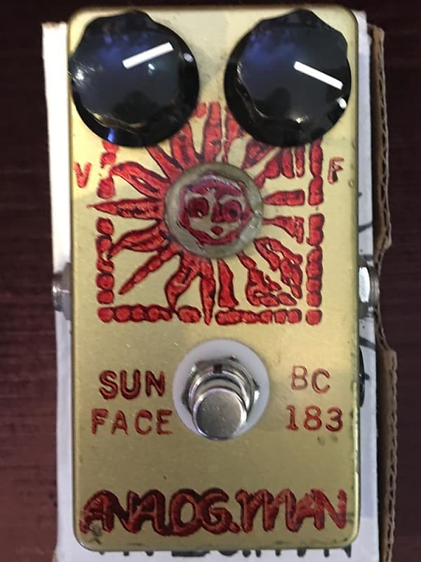 Analogman Sunface BC183 Silicon Fuzz Pedal (Pre-Owned)