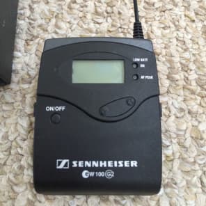 Sennheiser EW100 G2 Instrument Wireless System for Guitar or Sennheiser EW100 G2 Instrument Wireless System for Guitar or