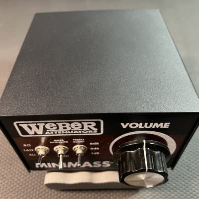 Weber MiniMass 50-Watt Attenuator With Cables for sale