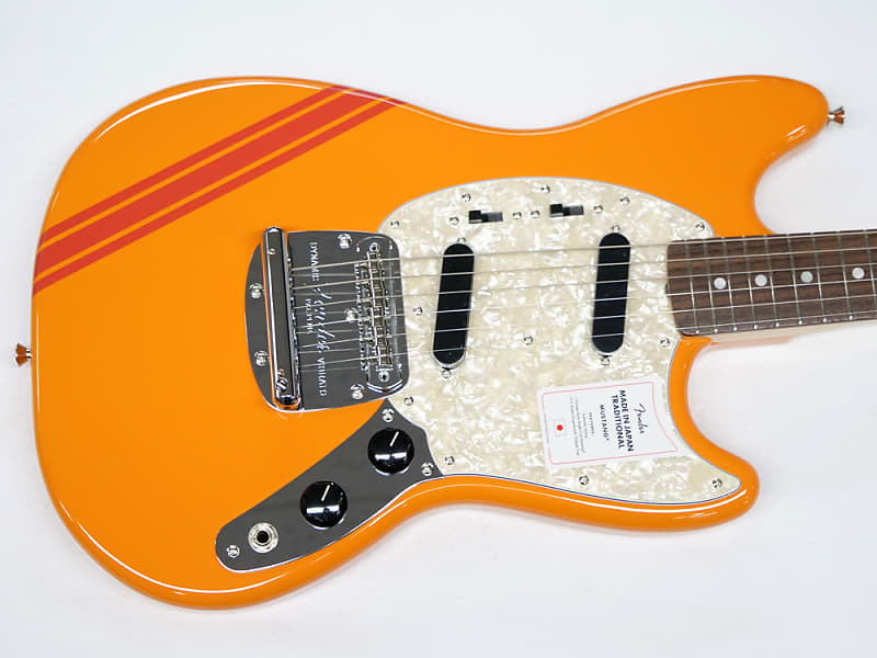 Fender Made in Japan 2021 Collection Traditional 60s Mustang SN:4806  ≒2.90kg 2021 Competition Orange