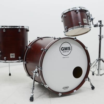 USED SHOP DEMO KIT Canopus RFM Club Bitter Brown Oil Drum Set w