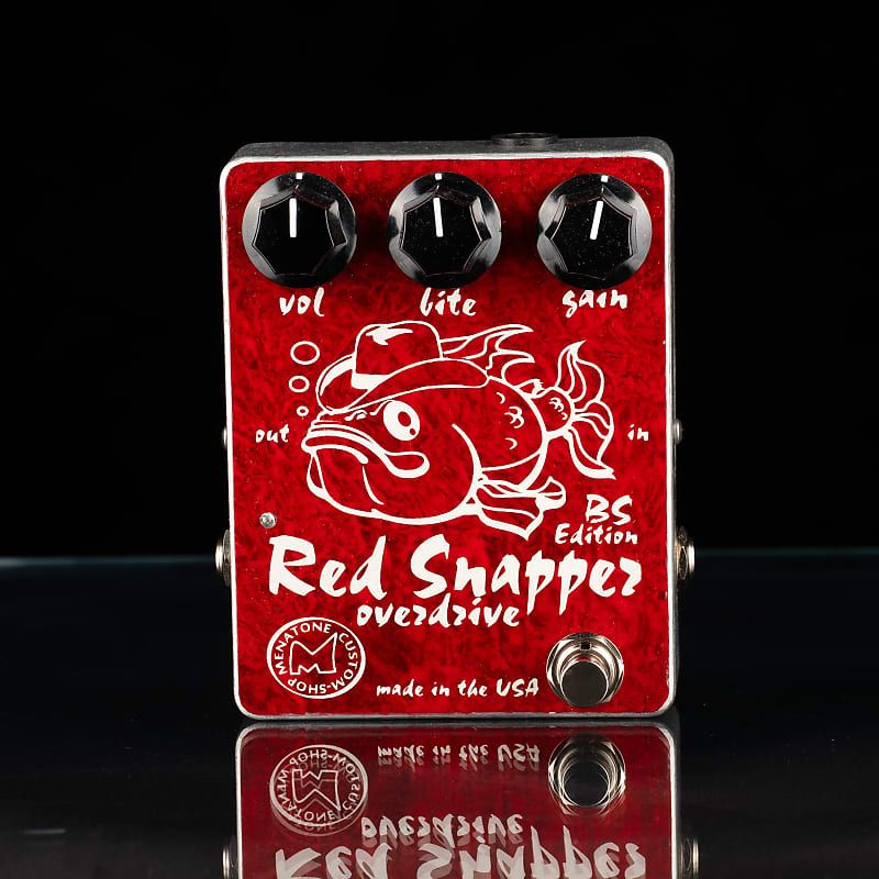 Menatone Red Snapper Transparent Overdrive | Reverb