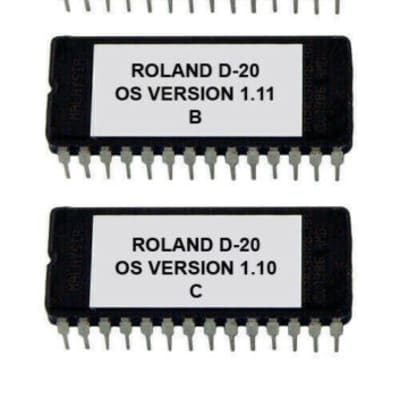Roland D-20 - Version 1.11 Latest Firmware OS Upgrade Update eprom rom D20