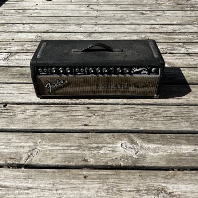 Fender Dual Showman 2-Channel 85-Watt Guitar Amp Head 1963 - 1967 - Black Panel image 1