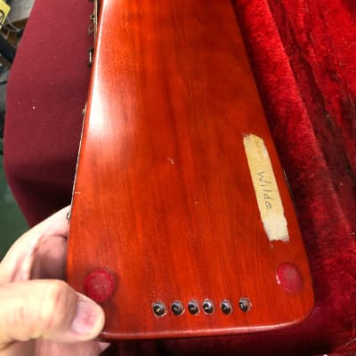 Electro Lap Steel 60's - Transparent Red image 6