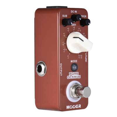 MOOER MOC1 11 Effects Polyphonic Octave Guitar Effects Pedal Distortion image 3