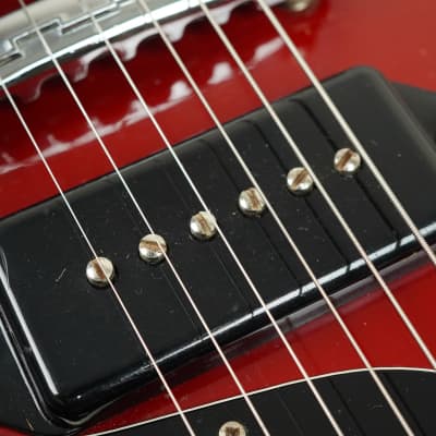 1965 Gibson SG Junior Ember Red + OHSC image 19