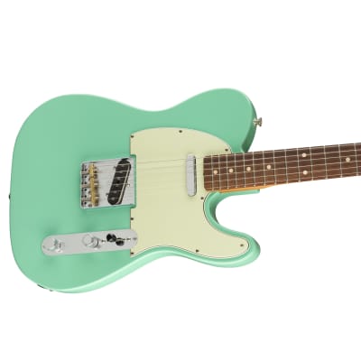 Fender Vintera '60s Telecaster Modified Guitar Pau Ferro Fingerboard - Sea Foam Green image 2
