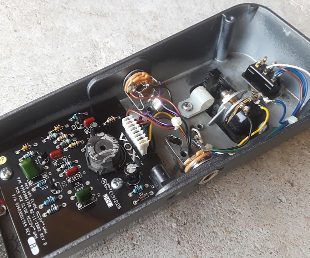 Vox V848 Clyde McCoy Guitar Wah Pedal w/ Whipple Halo Mod