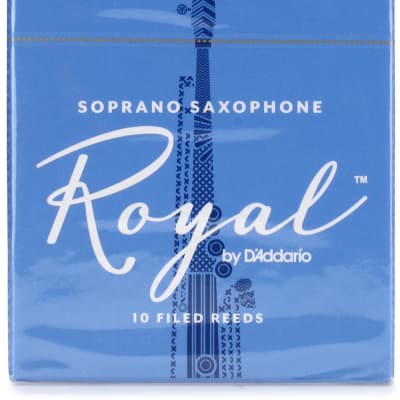 D'Addario RIB1030 - Royal Soprano Saxophone Reeds - 3.0 (10-pack) image 1