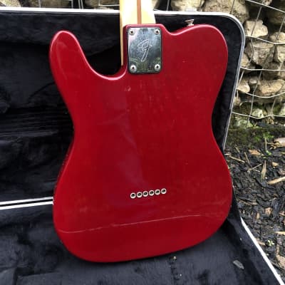 Fender Telecaster TIME CAPSULE CONDITION 1981 Cherry Red image 2