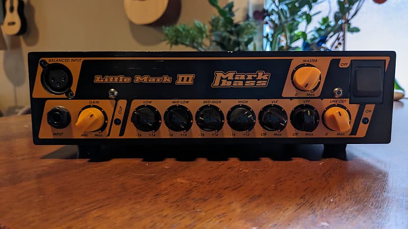 Markbass Little Mark III 500-Watt Bass Head (MBH110020)