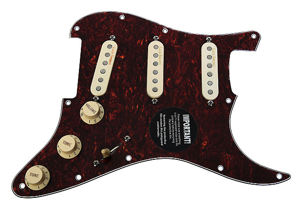 920D Custom Shop 196-10-11 Lace Holy Grail Loaded Strat Pickguard w/ 7-Way Switching image 1