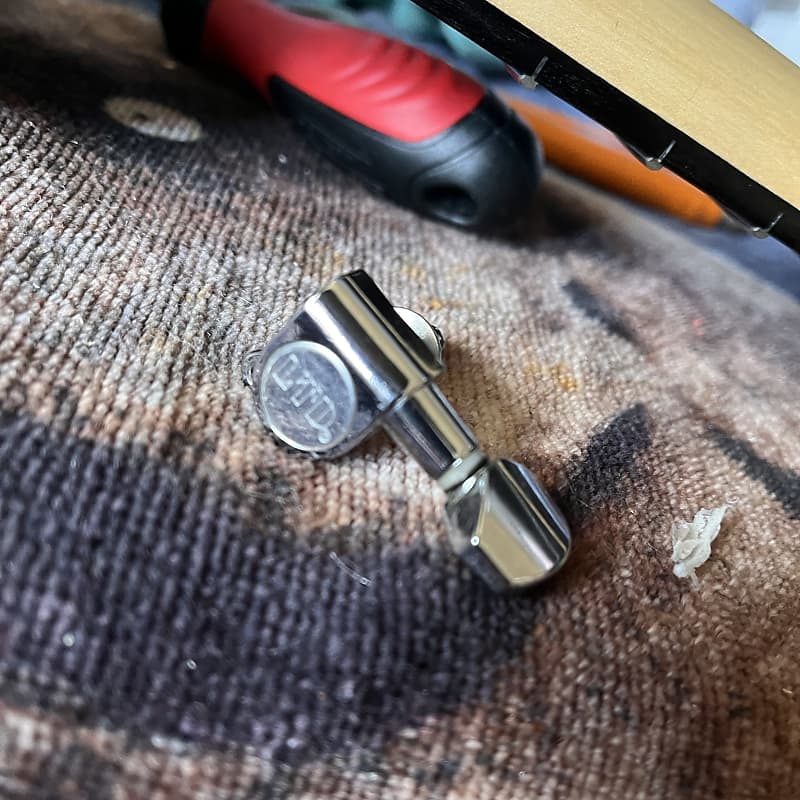 ESP LTD 7String Guitar Tuners Chrome Reverb