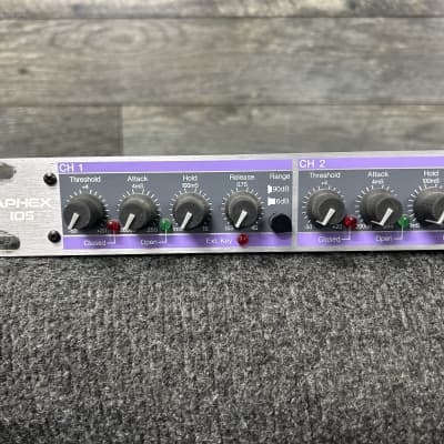 Aphex Model 105 4 Channel Logic Assisted Gate Rack ( No Power Supply ) #589 image 2