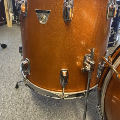 Ludwig Standard S-300 Gold Mist Drum Set - 20/14/12 image 7