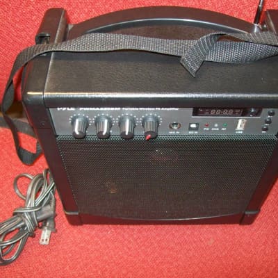 Pyle  60W  Portable Guitar / PA Battery Combo Amp  w/ Bluetooth AC or DC  powered image 9