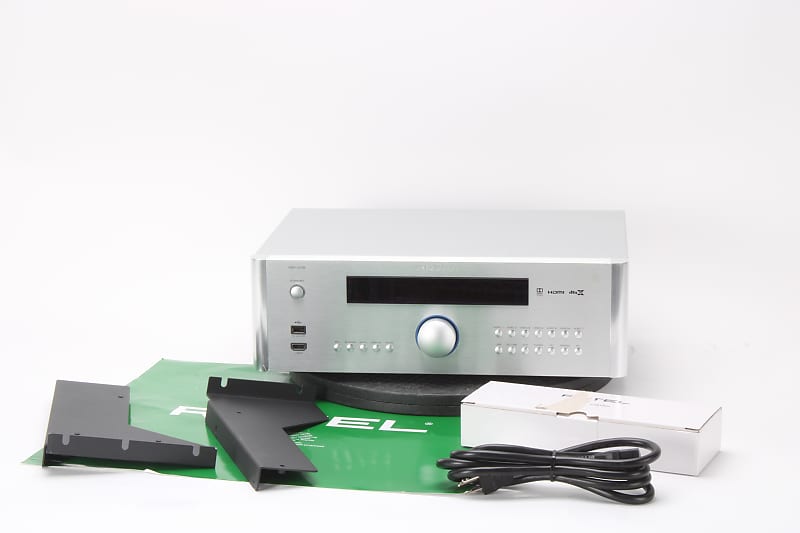 Rotel RSP-1576 Surround Sound Processor With Remote and Power Cable - Silver  			