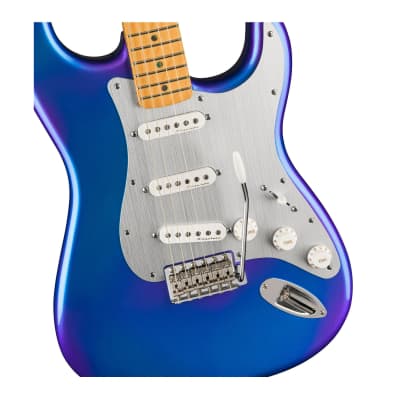 Fender Limited Edition H.E.R. Stratocaster 6-String Electric Guitar with Maple Fingerboard, Alder Body with Blue Marlin Finish (Right-Handed, Blue Marlin) image 6
