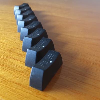 Kurzweil K2500/K2600 - Complete Slider knob set (8 pieces) -  (for destinations outside of those specified, please write to me)