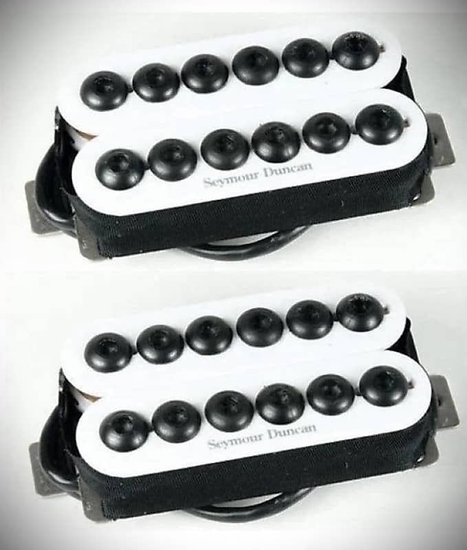 Seymour Duncan Invader™ Neck & Bridge Pickup Set (White) | Reverb