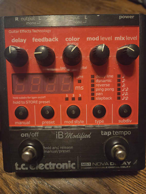 TC Electronic ND-1 Nova Delay