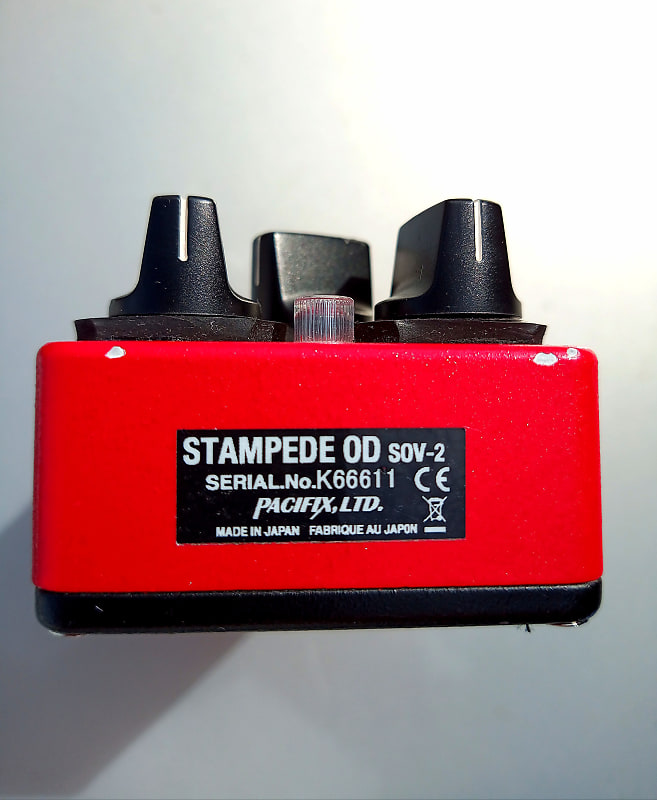 Providence Stampede OD Guitar Pedal Mk2 2015 Red | Reverb Canada