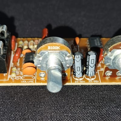 Acoustic Bass B25C Preamp / EQ PCB ***FOR PARTS ONLY*** image 2