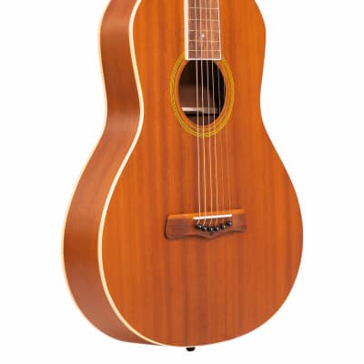 Gold Tone GT-Weissenborn Hawaiian-Style Slide 6-String Acoustic Guitar with Gig Bag image 4