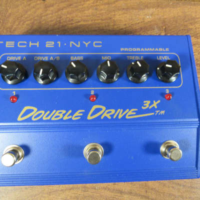 Reverb.com listing, price, conditions, and images for tech-21-double-drive-3x