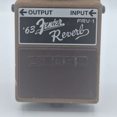 ギター BOSS FRV-1 Fender Reverb Boss FRV-1 '63 Fender Reverb | Reverb