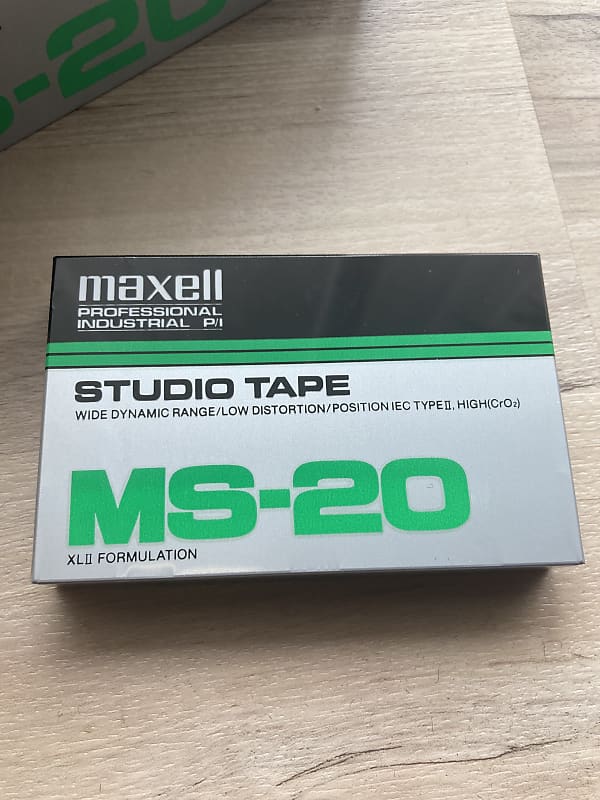 Maxell MS-20 Bundle of 87 NOS Type II High Bias Cassettes Free Shipping Continental USA image 1
