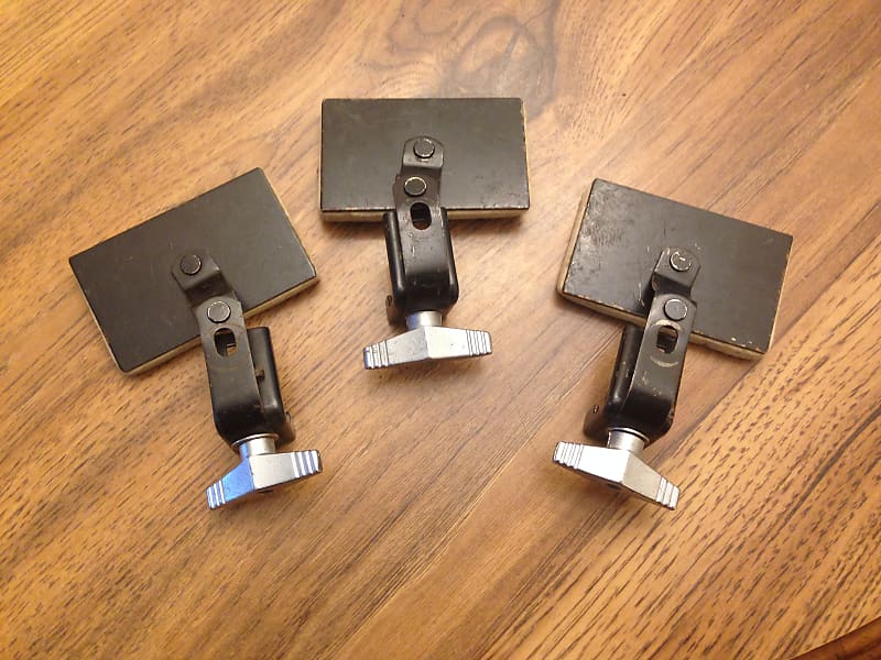 Gibraltar Drum mufflers clamp on set of 3 1970s Reverb