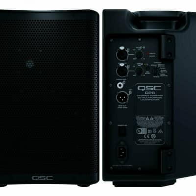 2x QSC CP8 Active 8" 1000W Class-D Amplified 2-Way Compact Powered Loud-speaker image 6