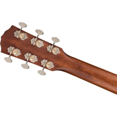 Fender Paramount PS-220E Parlor Acoustic-Electric Guitar (Natural) image 7