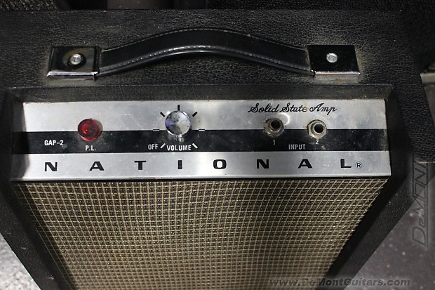 National Model GAP 2 Small Solid State Vintage Amplifier