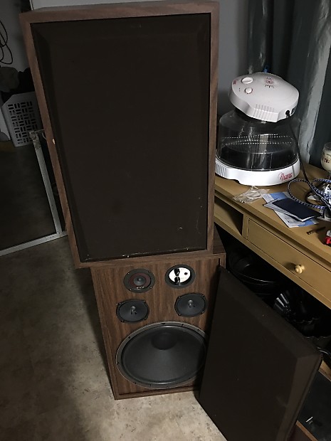 Fisher speakers 15 discount inch woofer