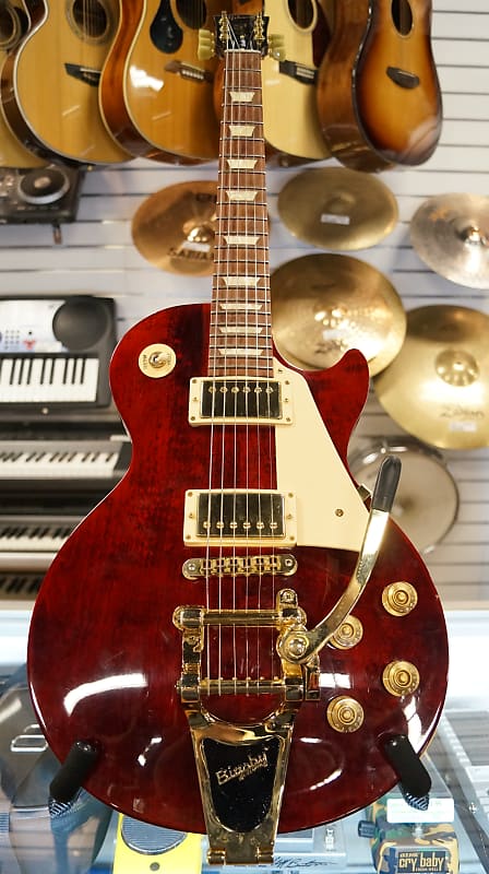 Gibson Les Paul Studio 2012 Wine Red Transparent w/Bigsby